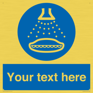 Custom start water spray in launch sequence